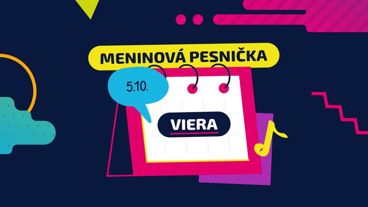 Meninová pesnička: VIERA
