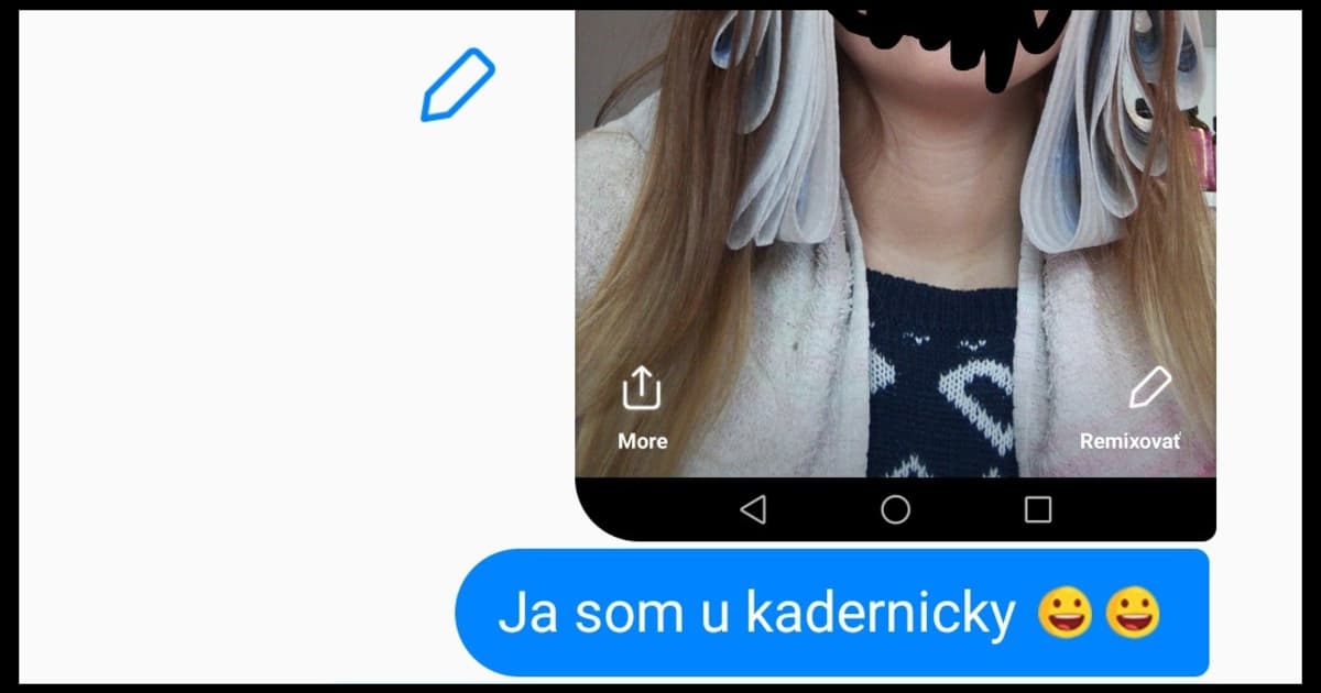 FunSMS: Ona mu posiela, že je u kaderníčky, on reaguje.