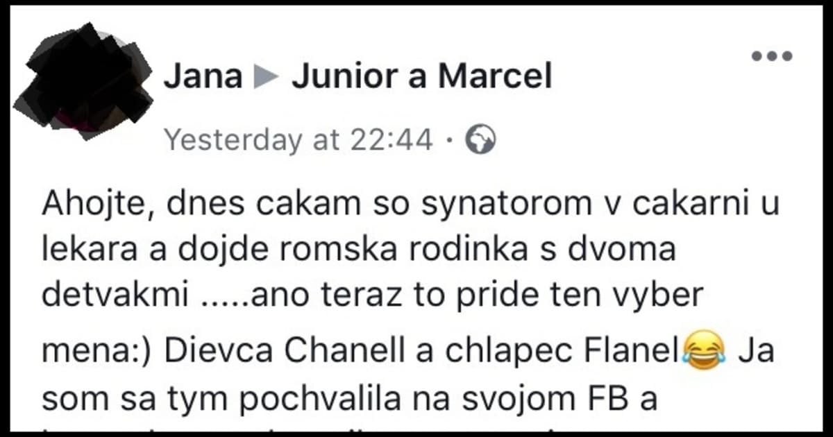 Janka sa na FB pochválila, aké mená počula. Jej kamarátka to posunula ešte ďalej!