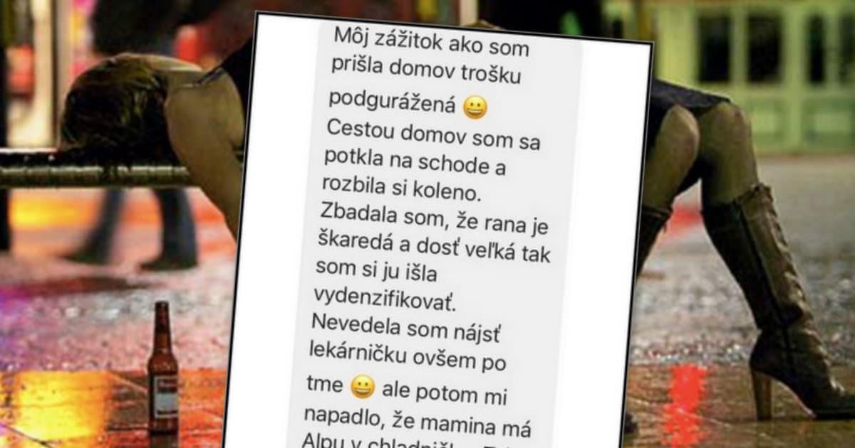 Lucia otvorene o tom, čo všetko vyviedla, keď prišla opitá domov