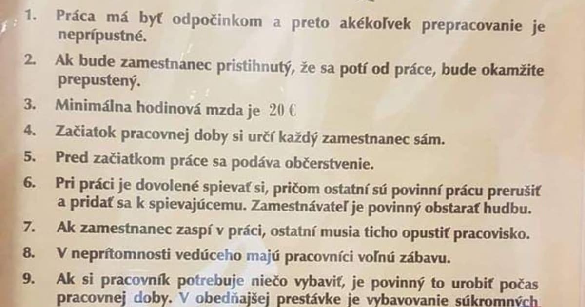 Si za, aby na Slovensku fungoval tento nový Zákonník práce?