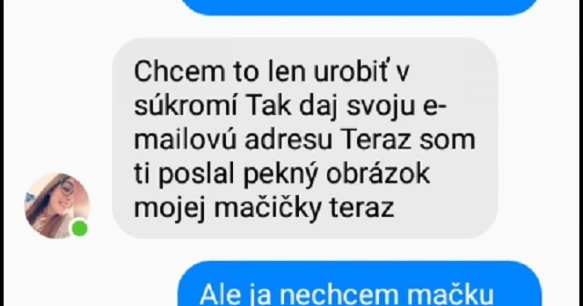 Pozor, objavil sa ďalší fejkový profil. Slečna posiela „mačky“!