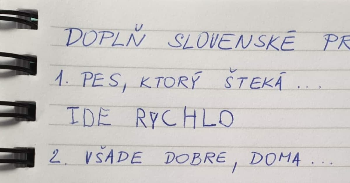 Dcére dala doplniť známe porekadlá. Jej odpovede bavia celé Slovensko!