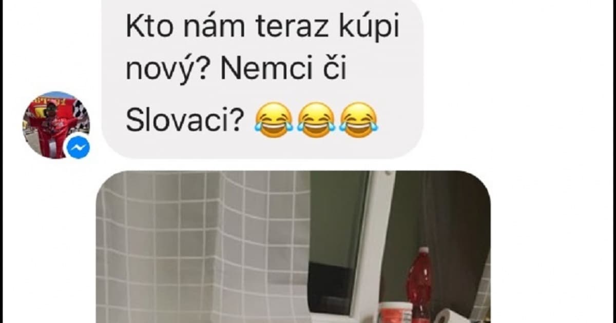 Takto vyzerá televízor poslucháča Peťa po zápase s Nemcami