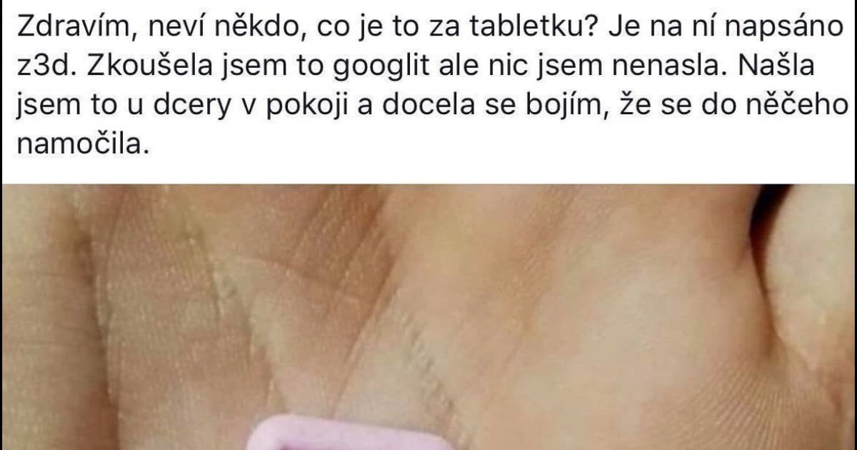 U dcéry v izbe našla podivnú tabletku. Teraz sa bojí, či sa do niečo nenamočila