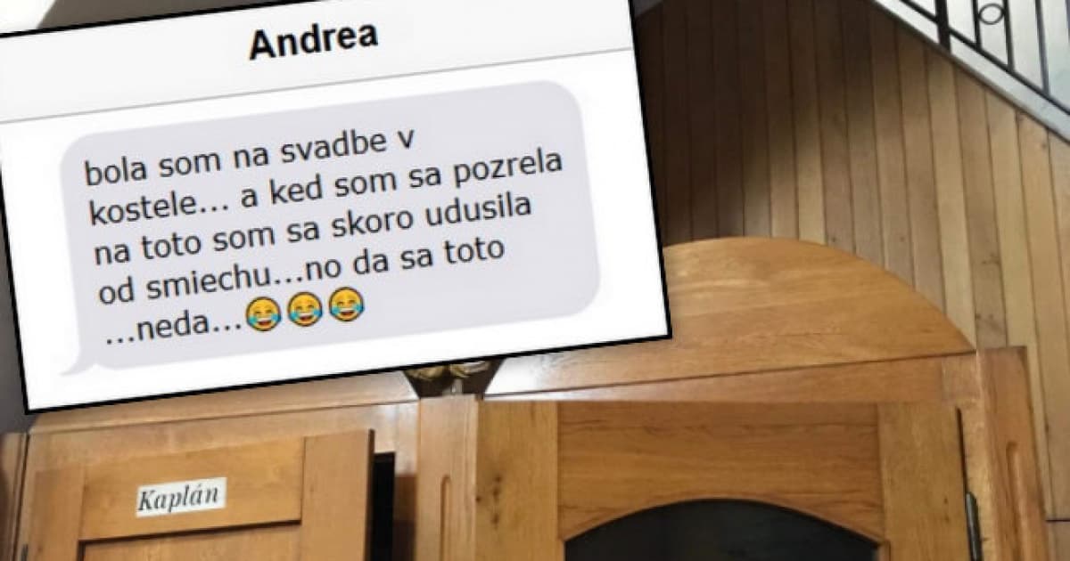 Andrea bola na svadbe. Keď zbadala TOTO, nevedela sa prestať smiať