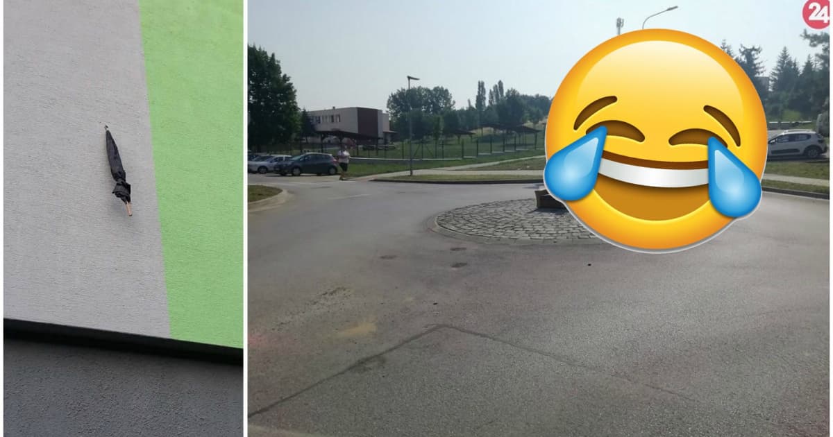 Lietajúci dáždnik v Snine, či kreslo na kruháči v Prešove. Aj toto aktuálne ponúka východ!