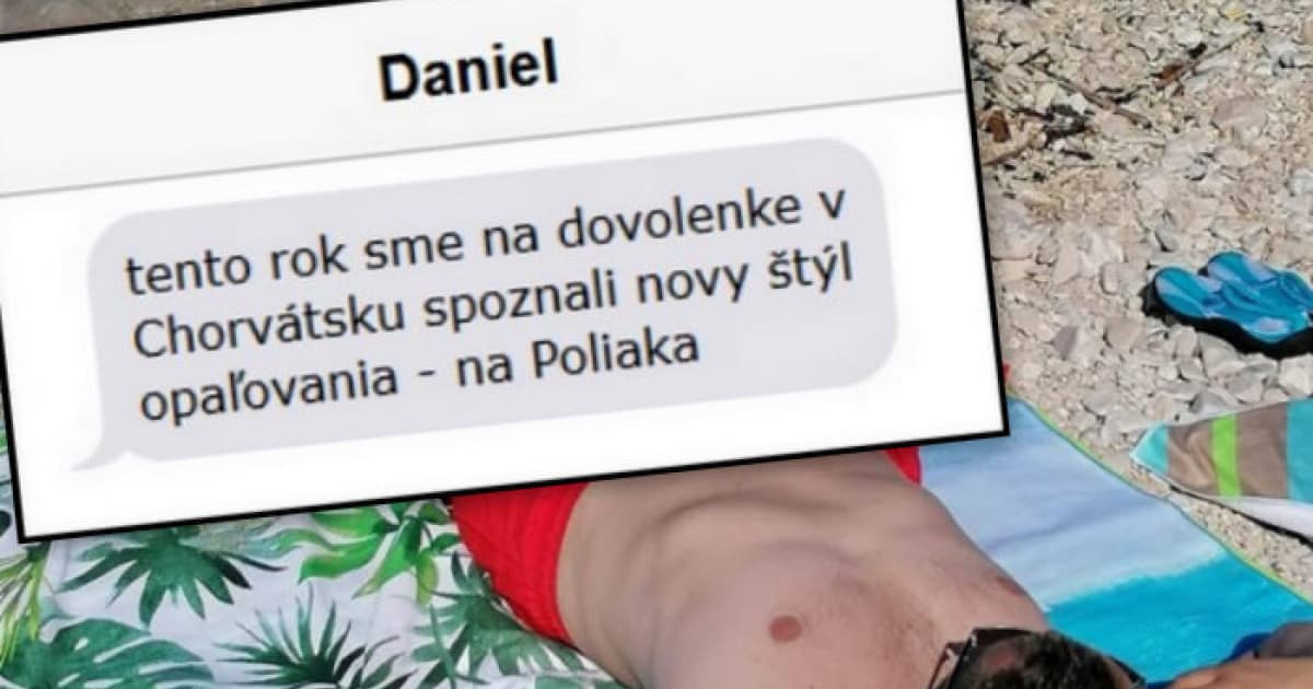 Daniel s rodinou spoznal v Chorvátsku nový štýl opaľovania