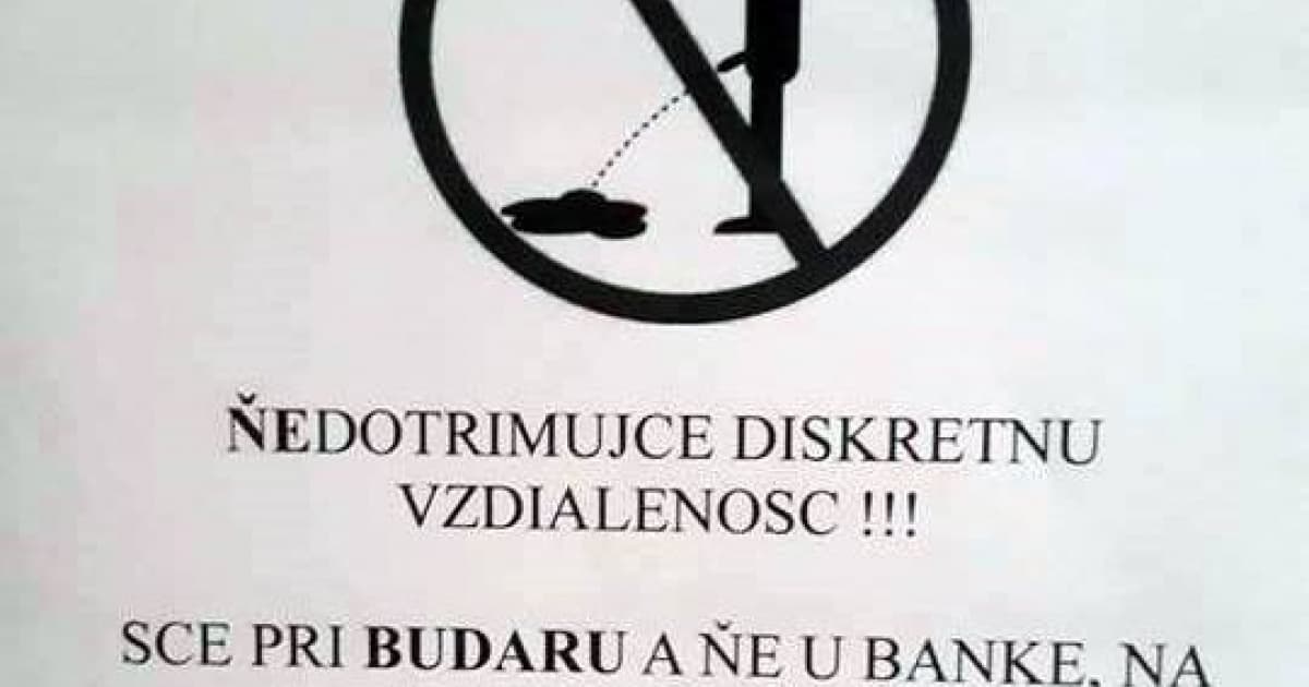Vojto bol v Humennom vo fitku. Na záchode. Tam toto!