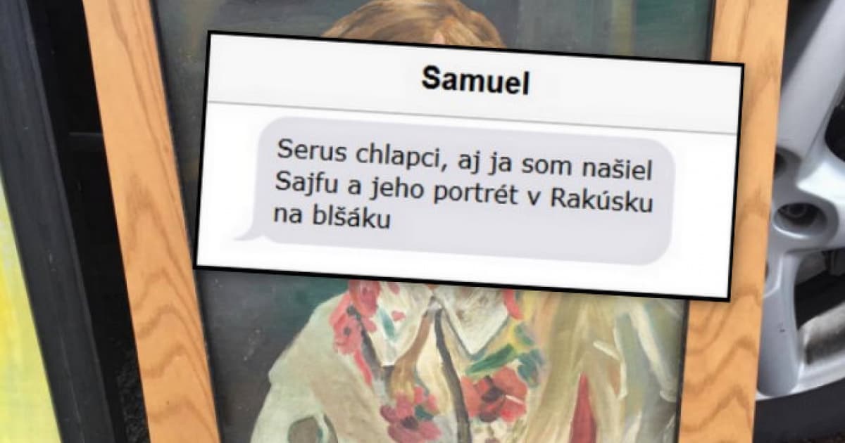 Sajfova dvojníčka aj na blšáku v Rakúsku. Podoba je jasná!