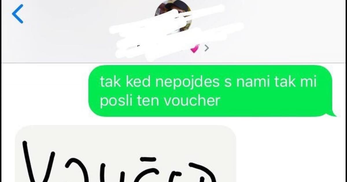 Barbora: „Mali sme s manželom voucher na pizzu, ale sme sa pohádali. Tak som mu písala“