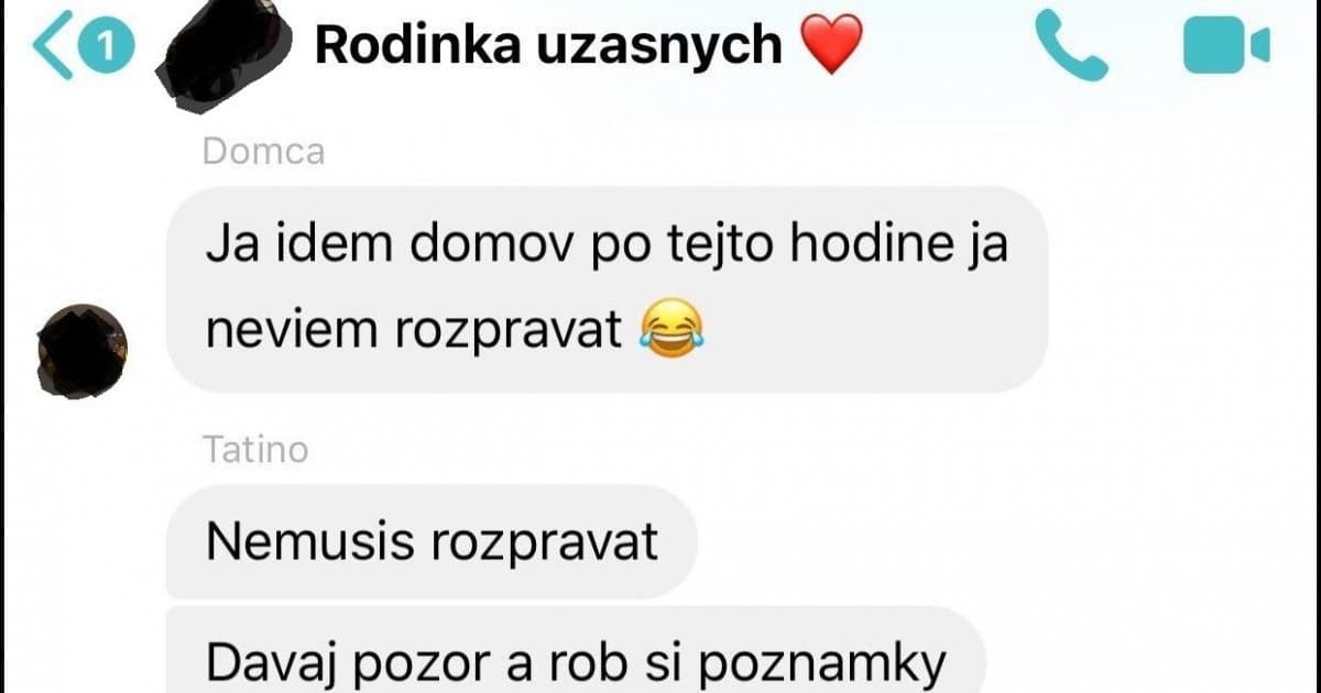 Na rodičku sa dozvedeli, že fláka školu. Teraz tam sedí so stŕpnutými ústami