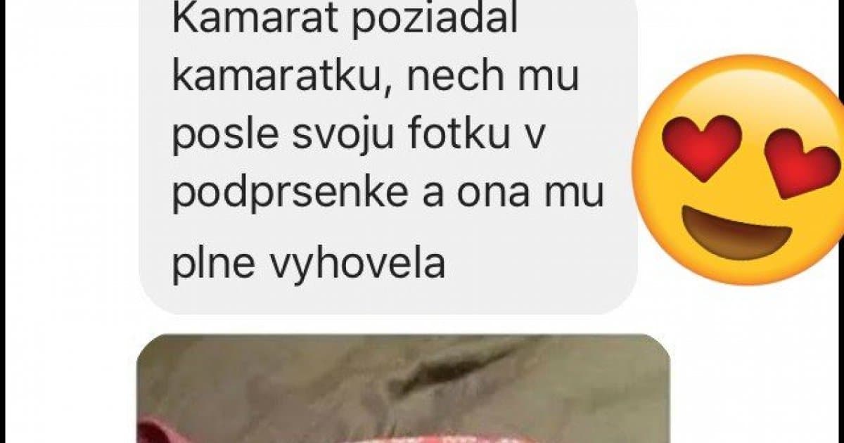 Chcel, aby mu poslala fotku v podprsenke. Ona s tým nemala problém!