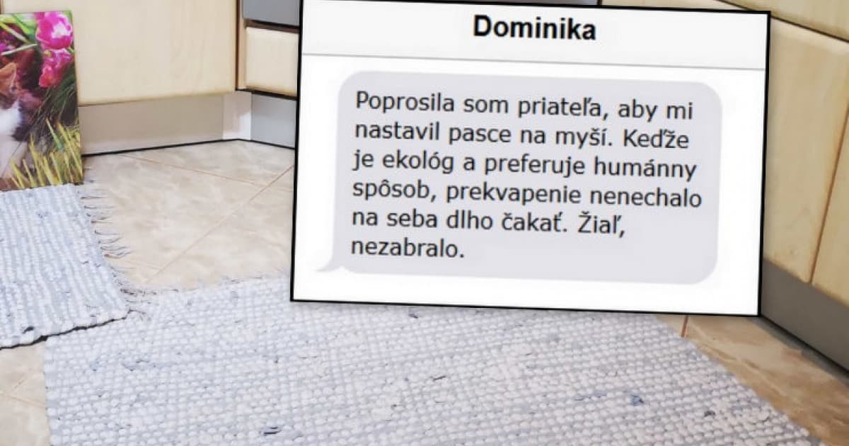 Keď slovenský ekológ chytá doma myši