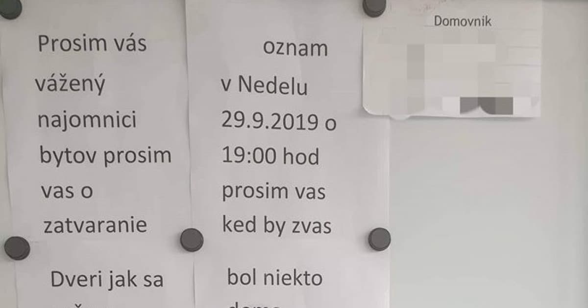 Na prečítanie týchto odkazov od domovníka budeš potrebovať návod