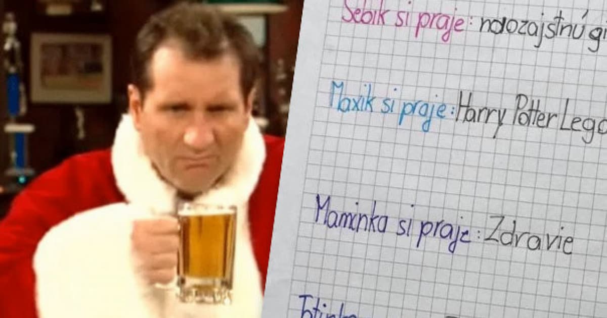 Jeho deti presne vedia, aký darček potrebuje na Vianoce