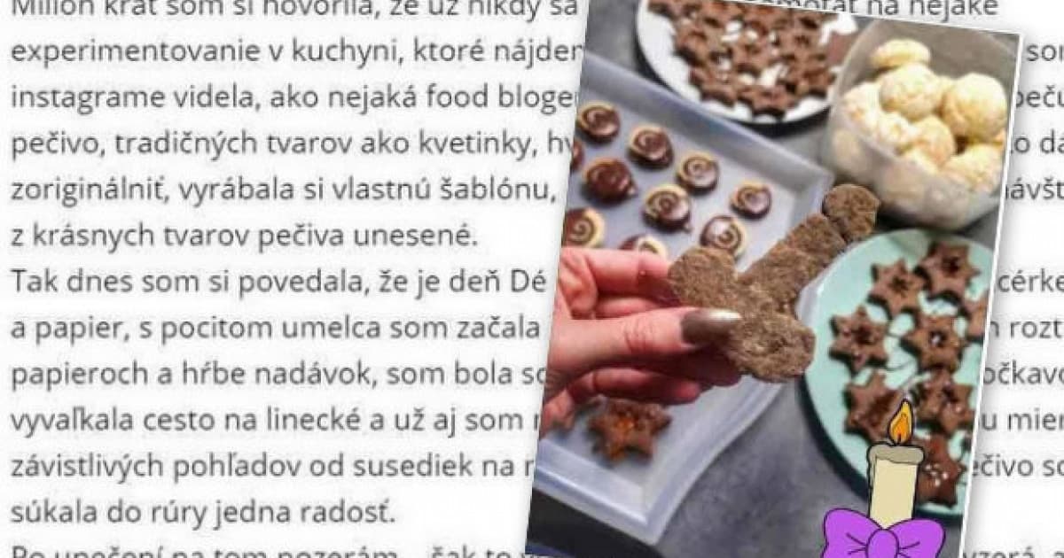 Tento rok chcela upiecť niečo výnimočné. Teraz baví celé Slovensko!