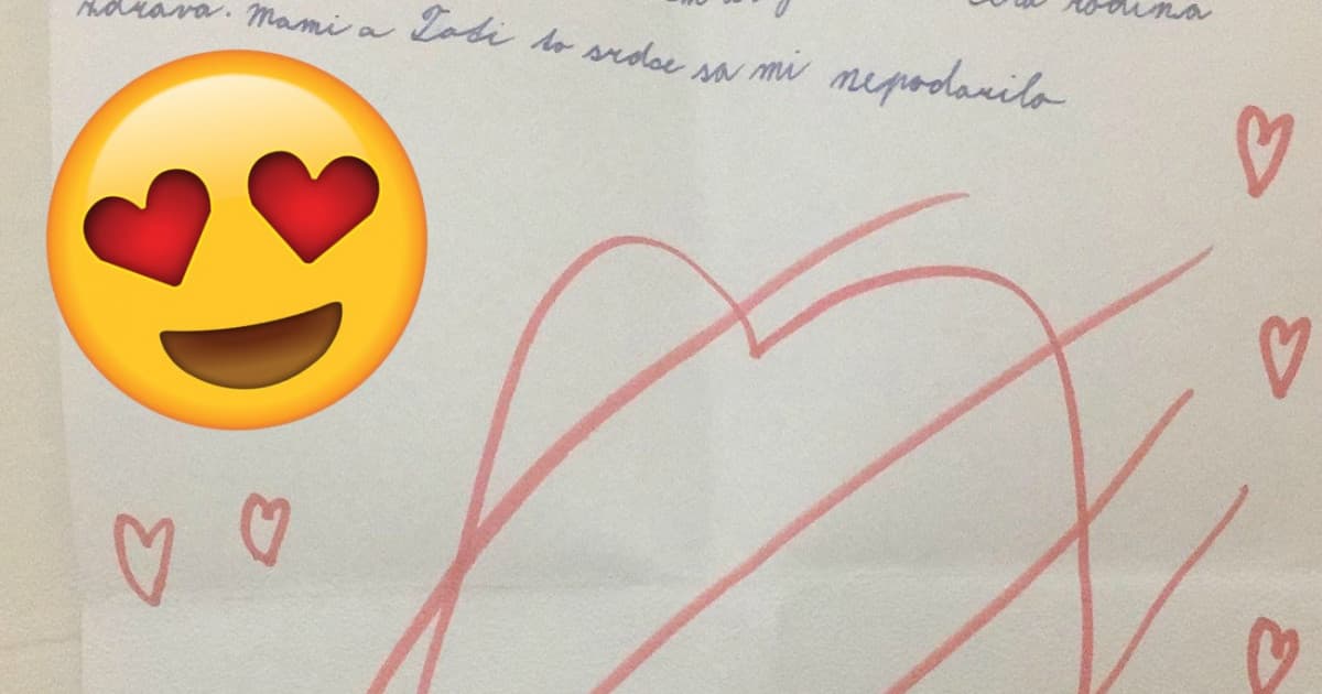Ráno sa zobudili a pri posteli našli list od syna: „Som šťastná, že má tie pravé hodnoty“