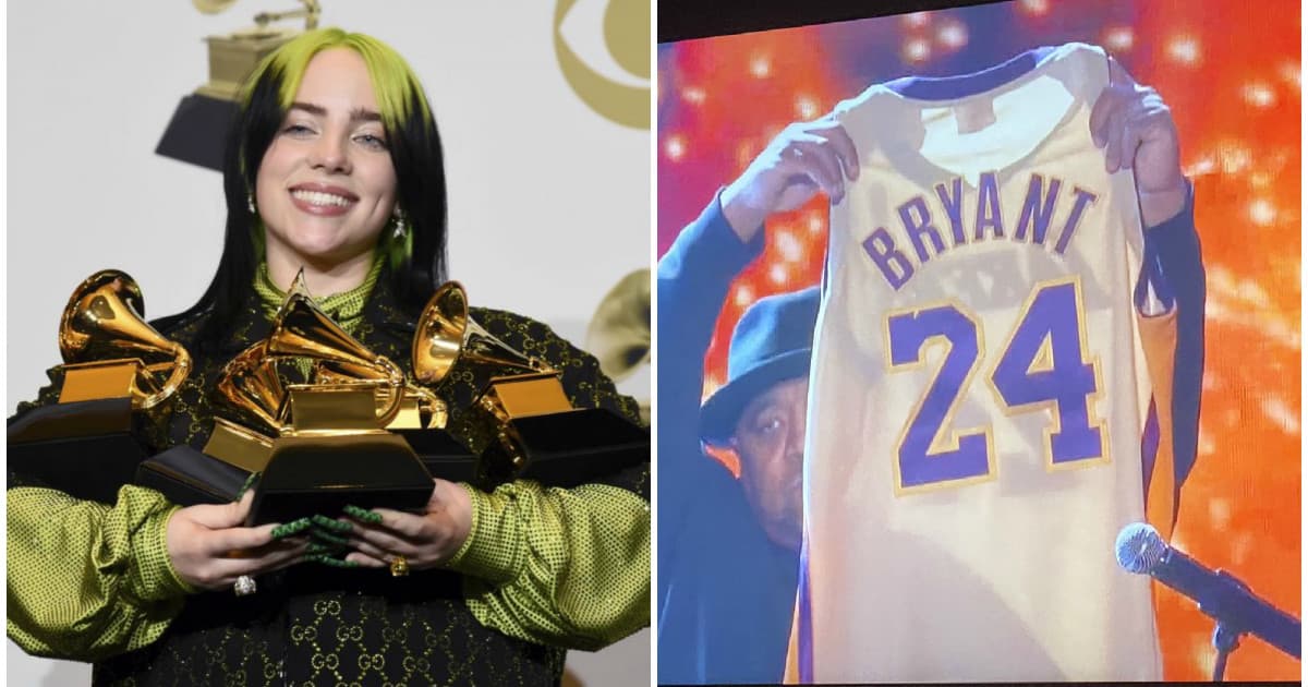 Odovzdávanie cien Grammy sa nieslo v duchu rozlúčky s Kobe Bryantom! Billie Eilish získala najviac sošiek