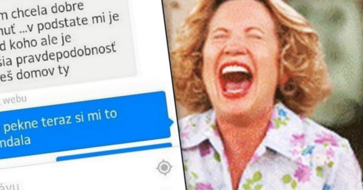 Písal svojej žene, že by chcel od nej večeru. Ona mu odpísala, tiež niečo chce...