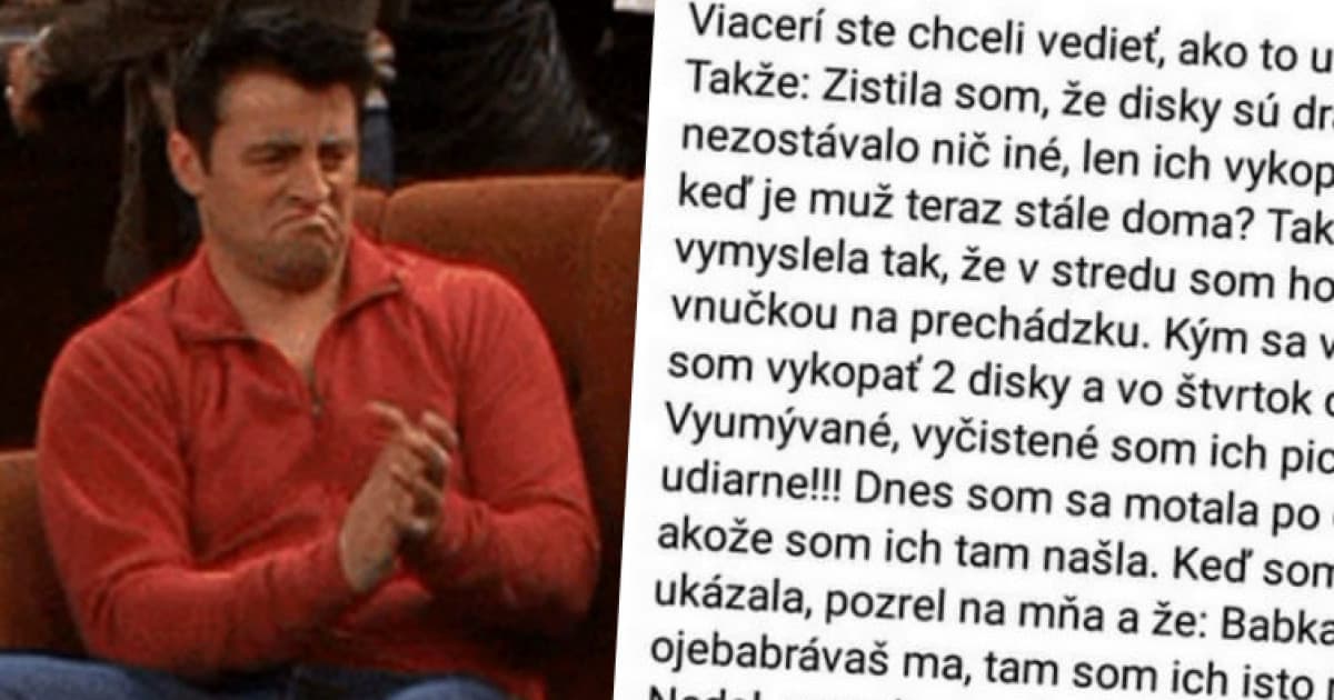 Jej muž hľadal disky na auto. Ona do nich zasadila kvetinky. Príbeh pokračuje, prežila!