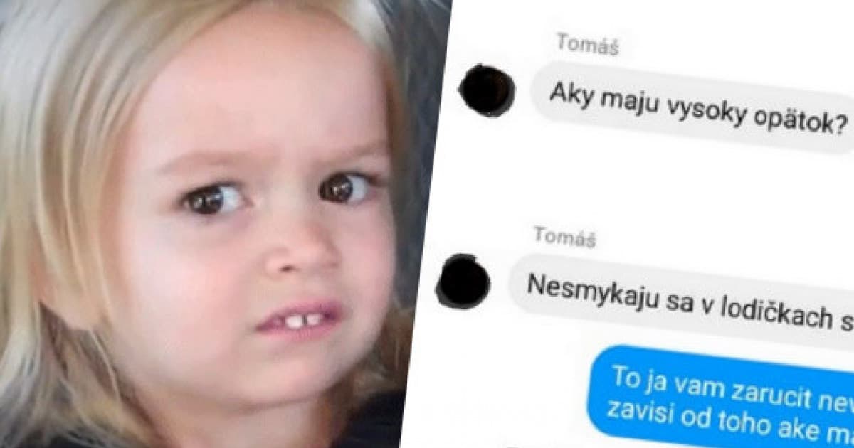 Silonkový fantóm je späť. Písal ďalšej Slovenke: „Predať lodičky je naozaj komplikované!“