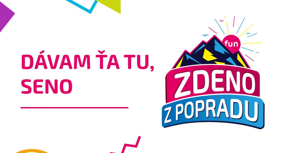 ZDENO Z POPRADU: "Dávam ťa tu, seno"