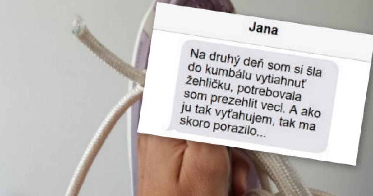 Vytiahla žehličku a neverila vlastným očiam. Manžel jej potom všetko vysvetlil!
