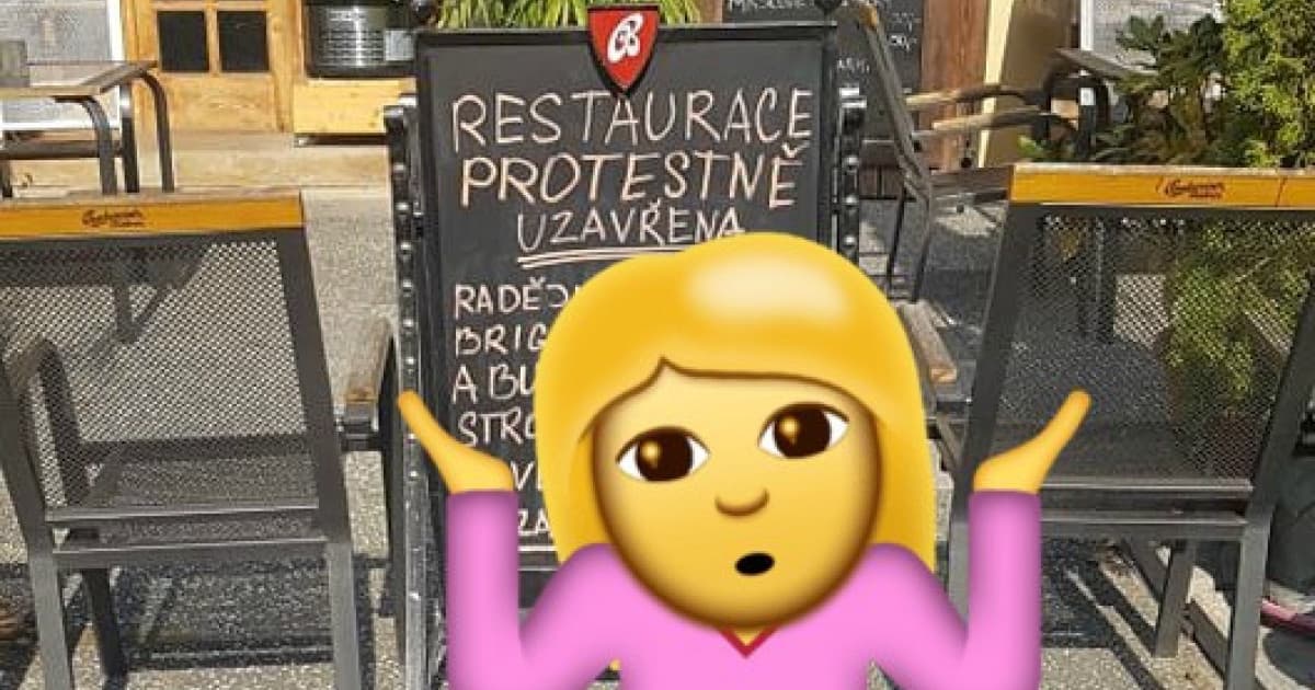 Český podnikateľ protestne zavrel svoj podnik. Dôvod napísal na tabuľu!