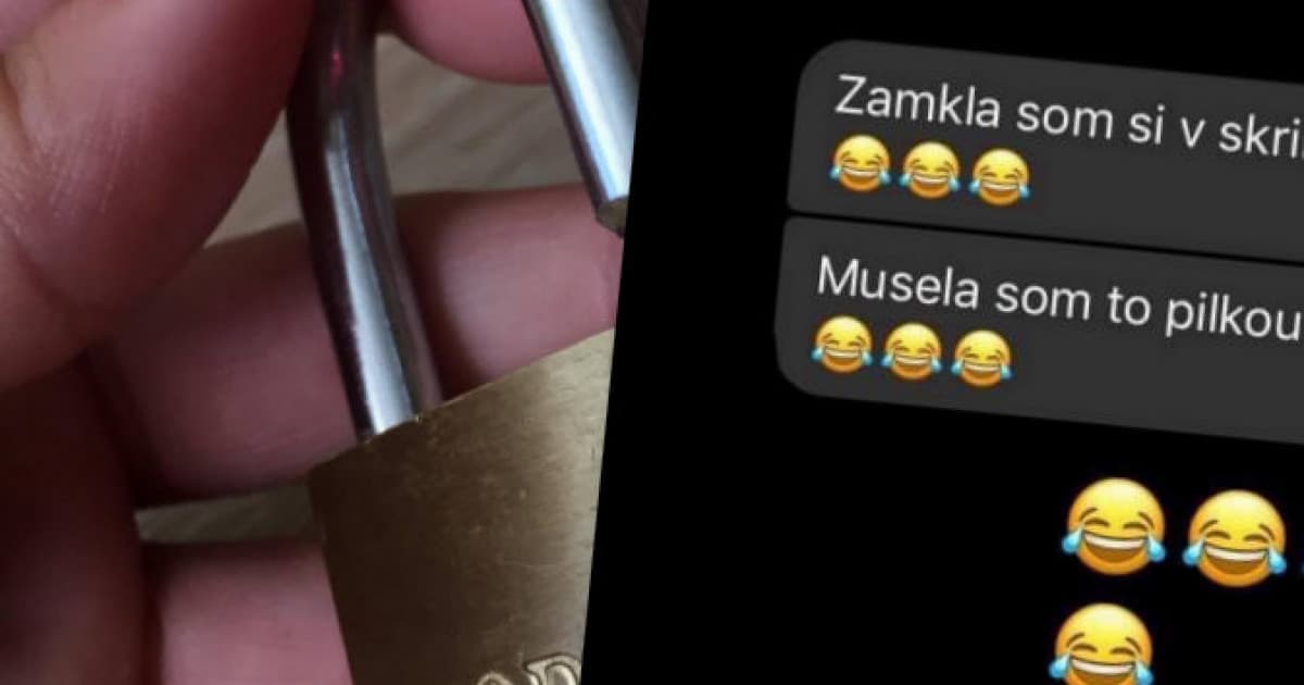 Jej sestra si zamkla kľúče v skrini. Takto to vyriešila: „Doteraz sa na tom smejem“