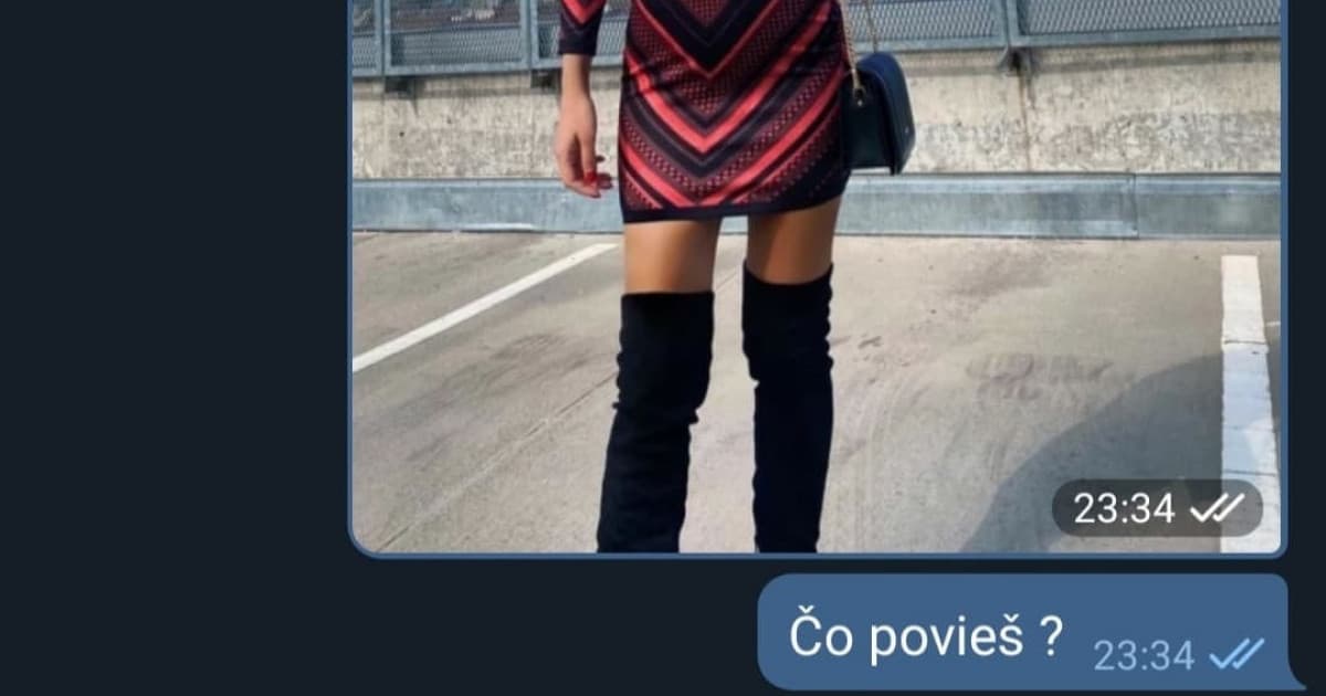 Chcela len vedieť, či sa frajerovi páčia tieto šaty. On reagoval nečakane!