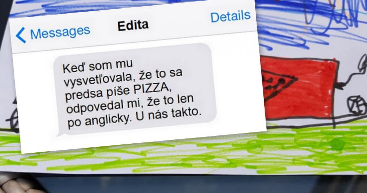 Jej syn nakreslil auto, ktoré rozváža pizzu: „Našťastie to nikomu nepodaroval!“