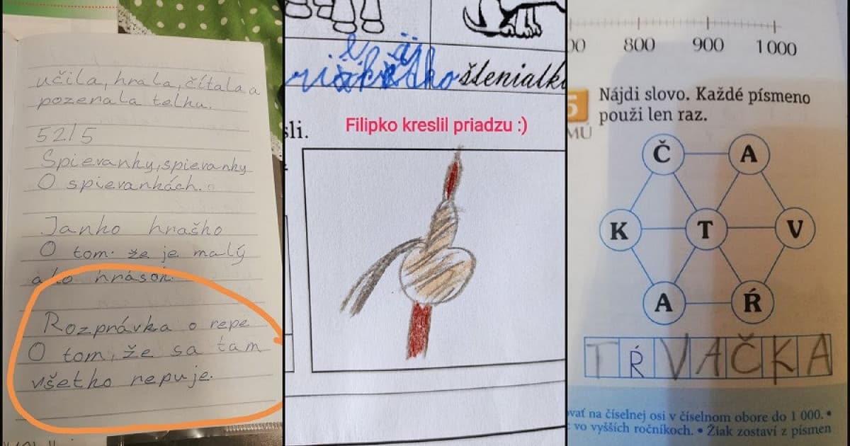 Domáca výučba prináša svoje „ovocie“. Toto ste nám poslali tento týždeň!