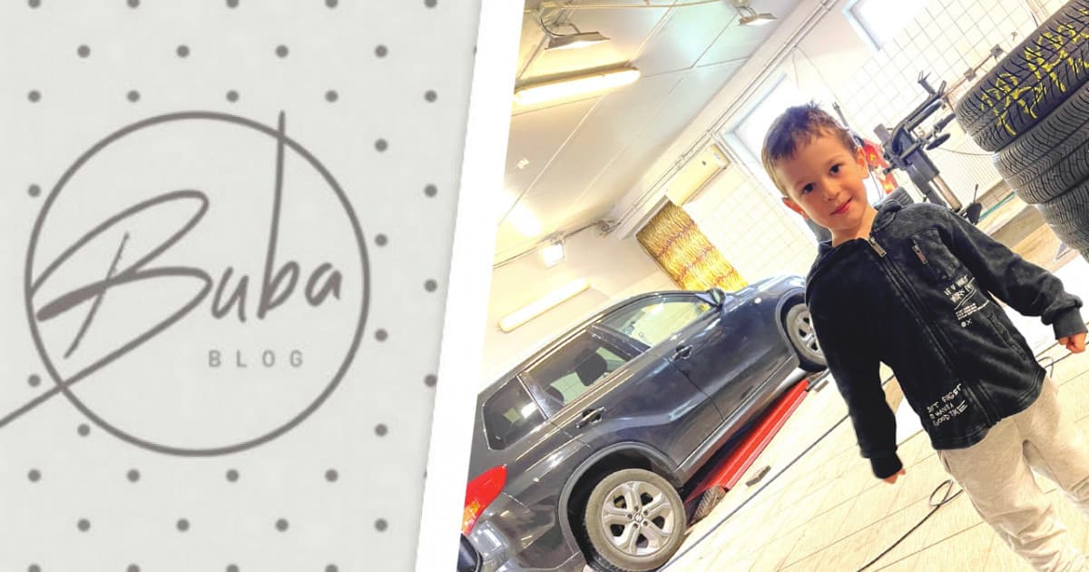 BUBA BLOG: Diera v hlave aj v kolese