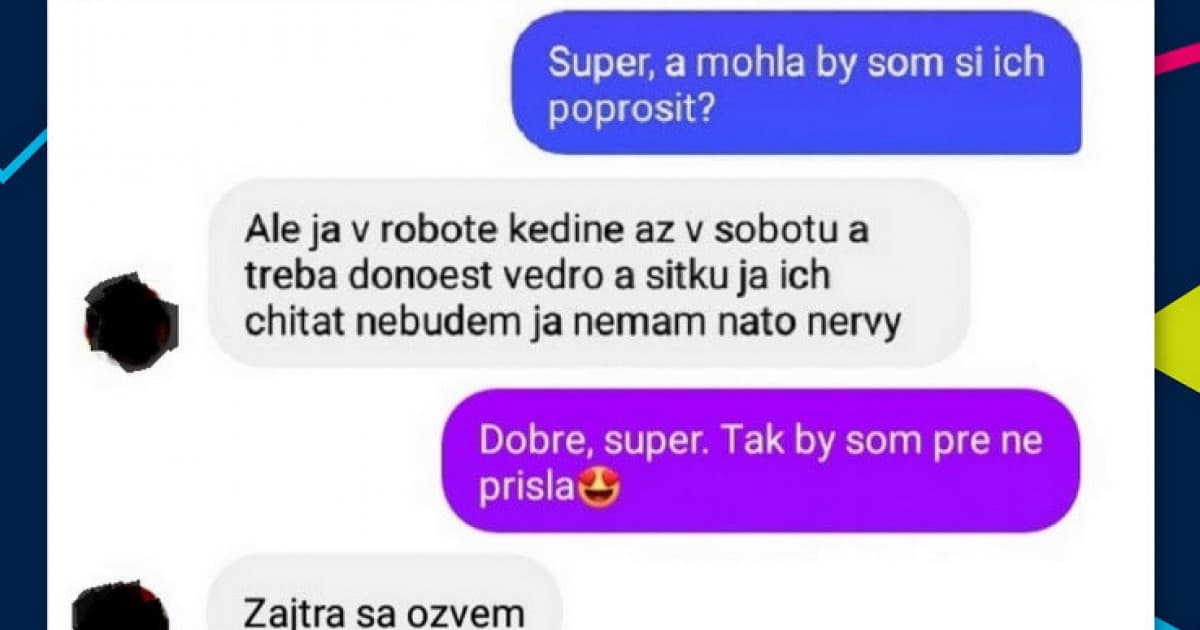 Našla inzerát, že pán daruje rybičky. Tak mu písala, no nakoniec by to úplne zadarmo nebolo!