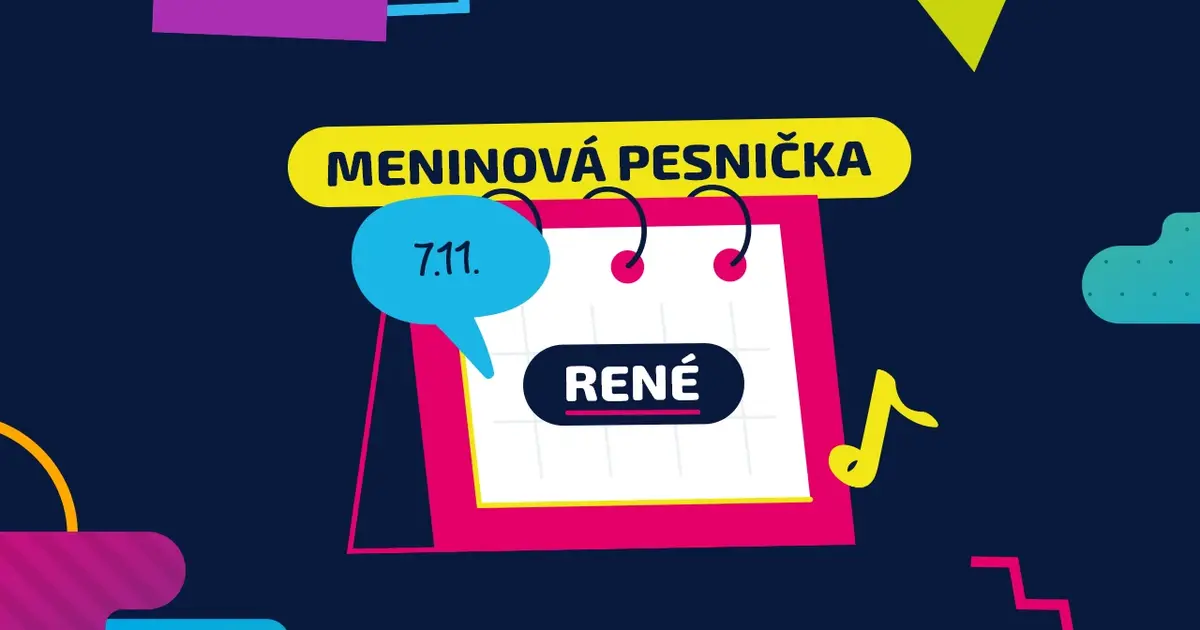 Meninová pesnička: RENÉ
