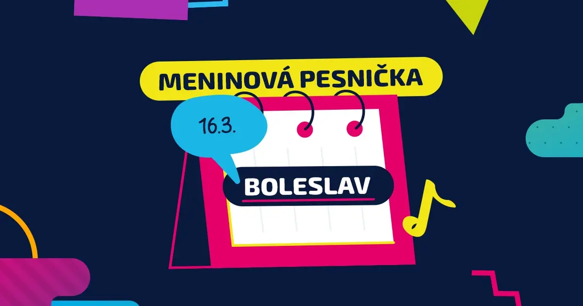 Meninová pesnička: BOLESLAV