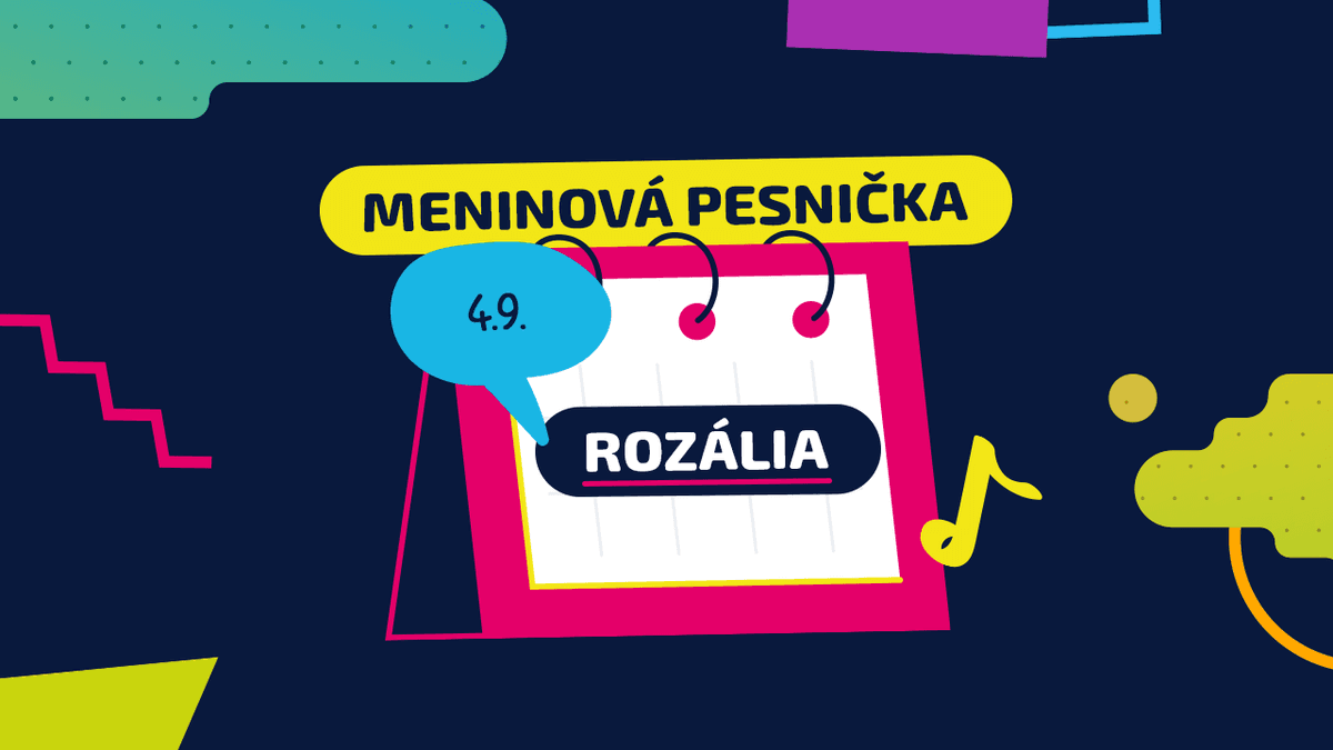 Meninová pesnička: ROZÁLIA
