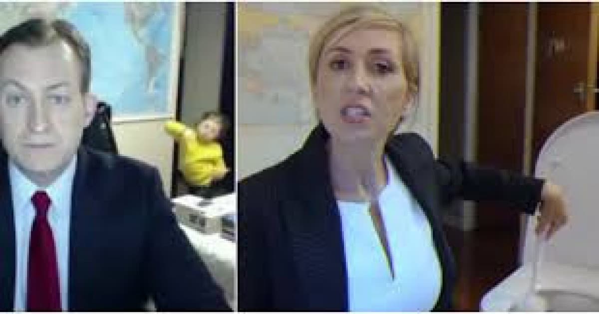 Profesor, ktorému priamy prenos v BBC prerušili deti, sa dočkal veľmi vydarenej paródie na samého seba