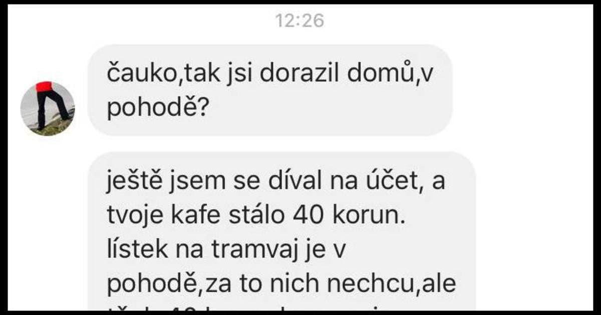 Takto to dopadne, keď ťa kamarát Čech pozve na kávu