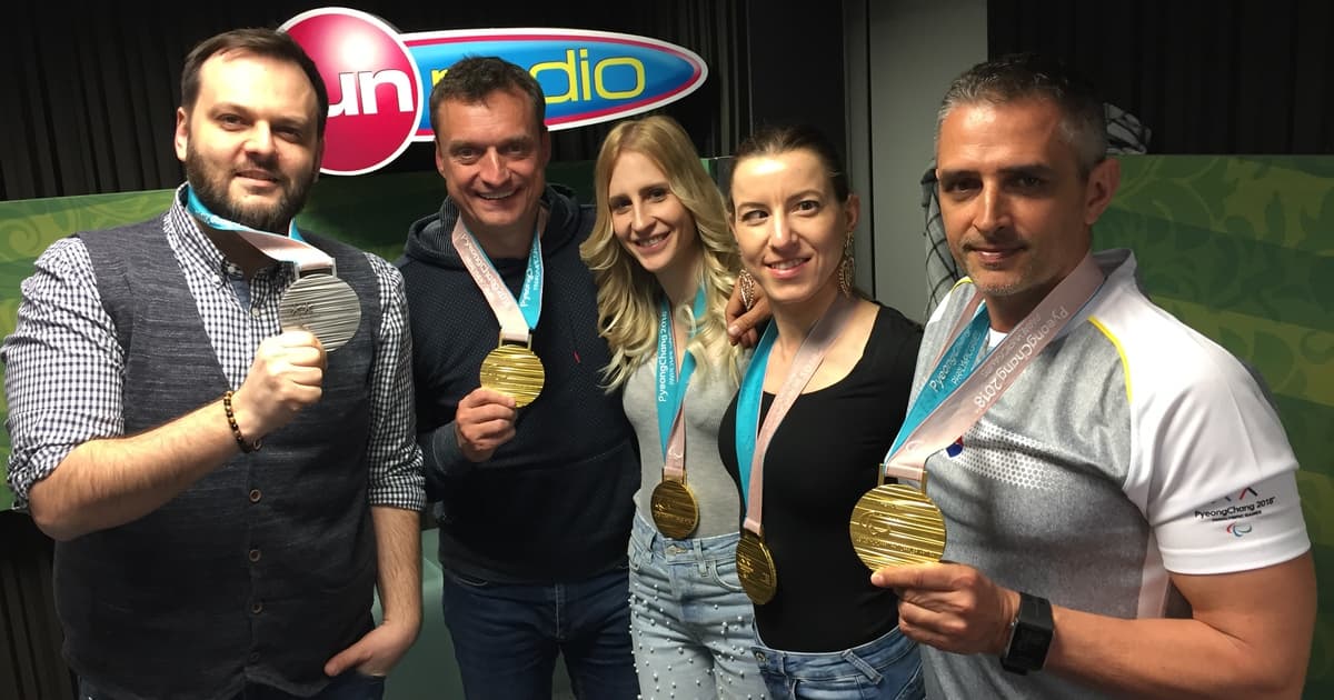 Najväčšie hviezdy zimných paralympijských hier u Juniora a Marcela