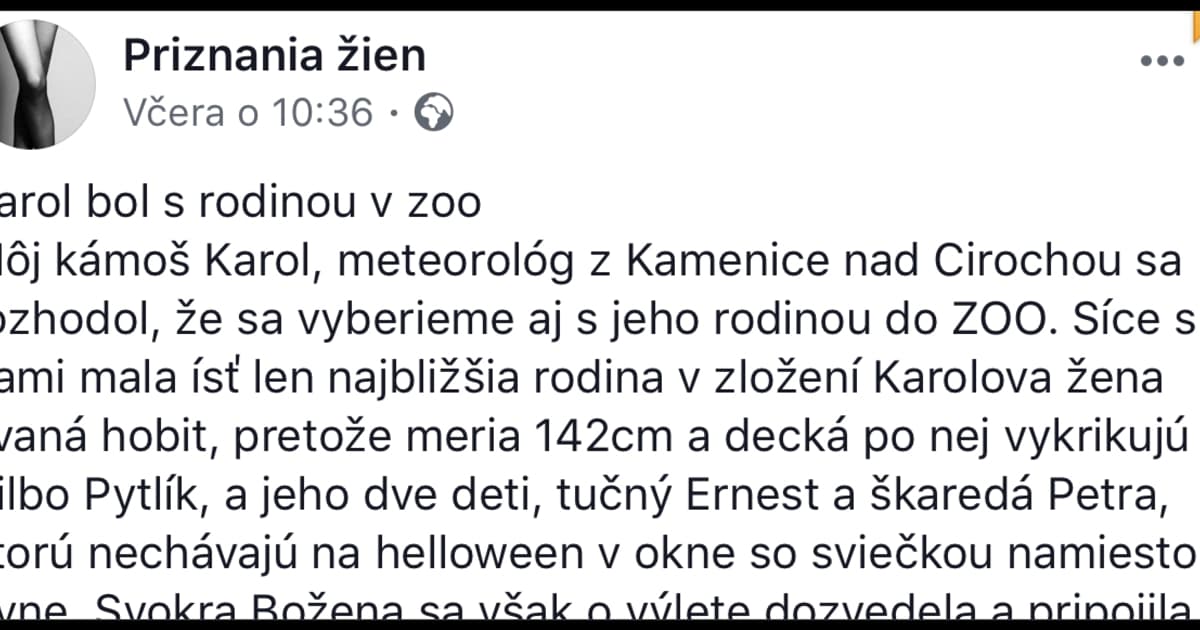 Vtipné príbehy tohto Slováka ľudia milujú! Ten najnovší je o výlete do ZOO
