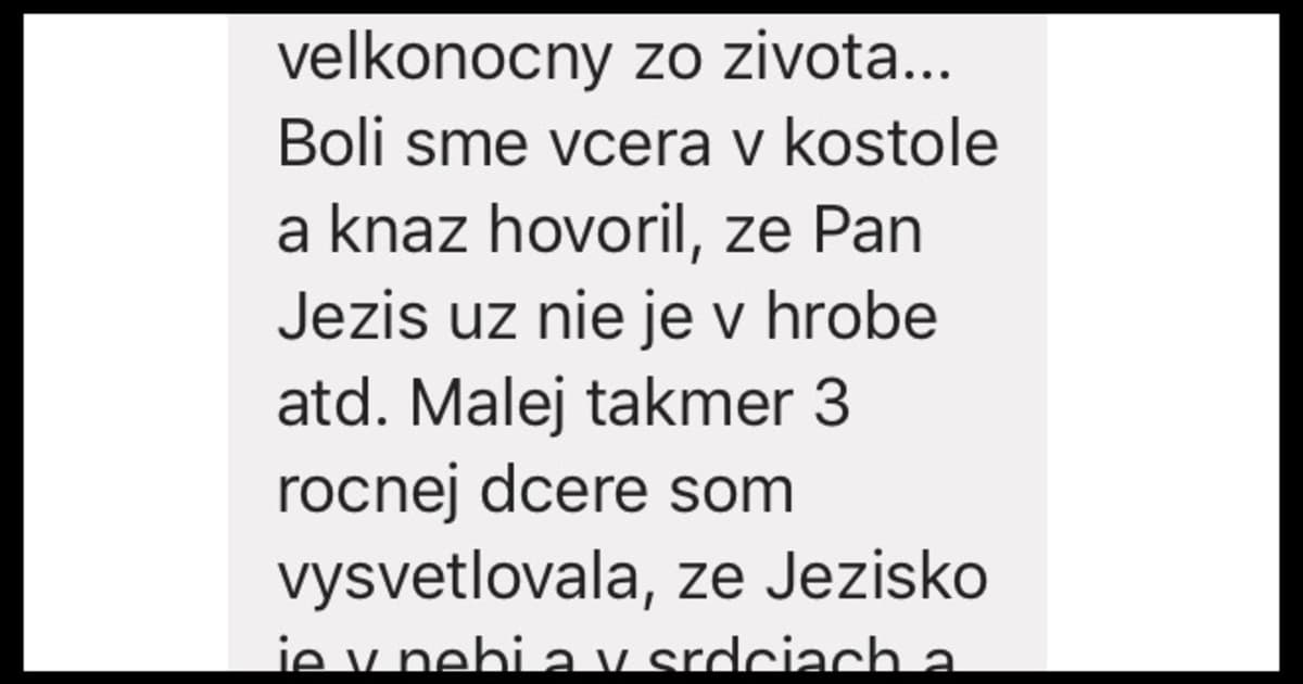 „Má Ježiško v nebi aj mandolínu?“ Mama najskôr nechápala, no potom jej to došlo.