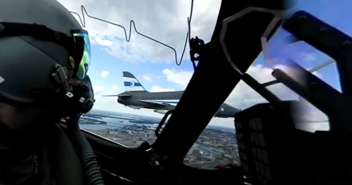 Takto vyzerá let očami pilota stíhačky (panoramatické VIDEO)