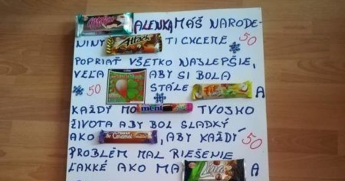 Slovenka Lenka vytvára originálne vyznania zo sladkostí