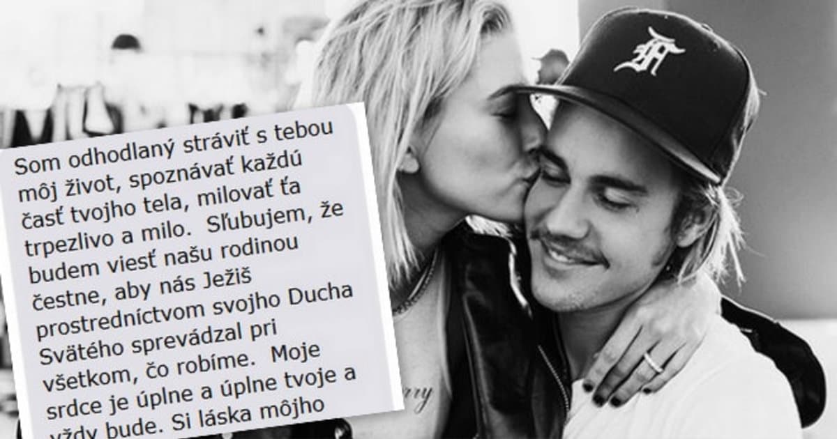 Justin Bieber potvrdil zásnuby srdcervúcim vyznaním