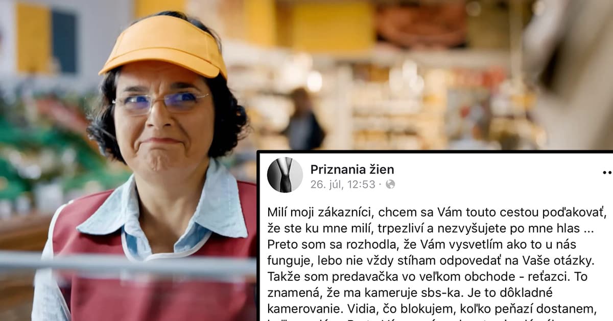 Slovenská predavačka napísala priznanie, ktorým chce prehovoriť do duše všetkým zákazníkom