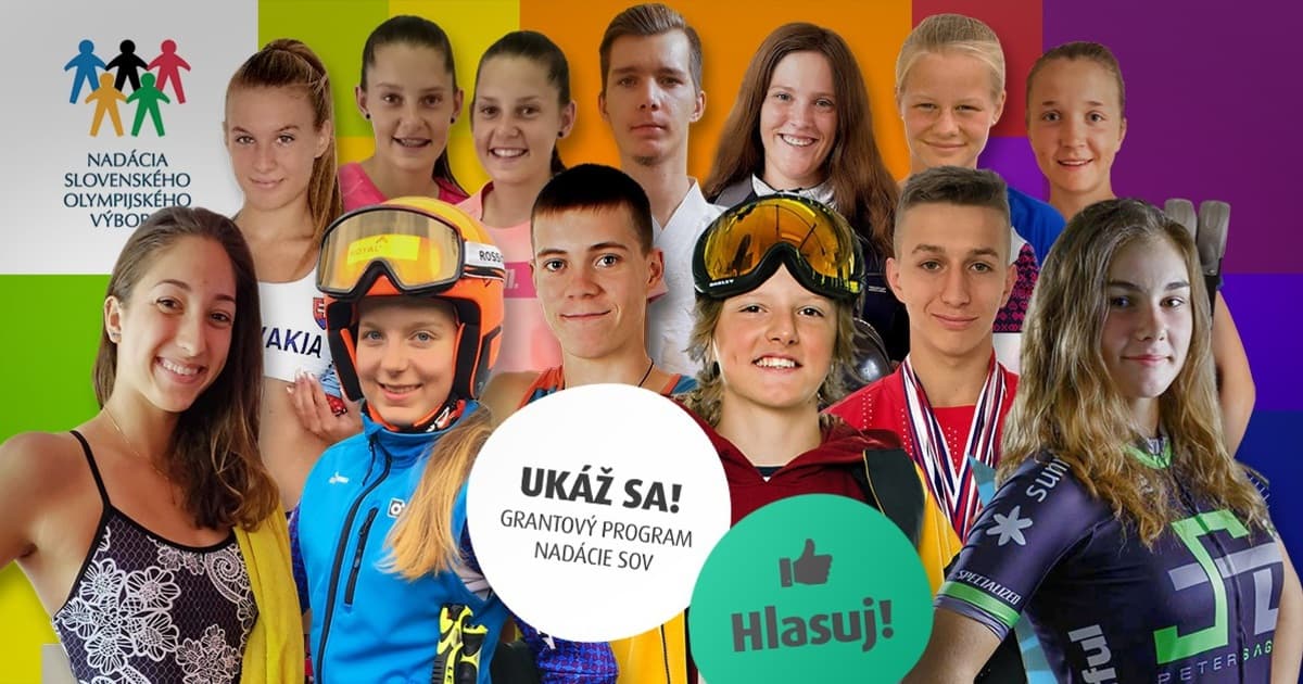Podpor svojim hlasom veľké nádeje slovenského športu!