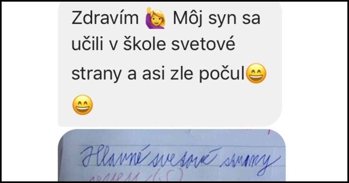 Keď máš napísať svetové strany, no v tej chvíli myslíš na niečo iné