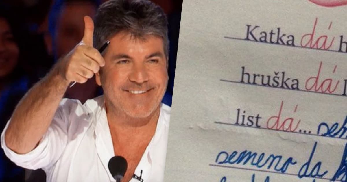 Tretiak mal dokončiť báseň o dávaní. Zvládol to bravúrne!